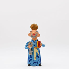 Saint Pierre en terre cuite - Original de Prazeres Cota São Pedro 25cm - Prazeres Côta