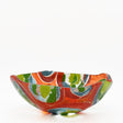 Saladier en verre fusionné - Design abstrait | Portugal Saladier en verre "Marinha Grande" - 28cm