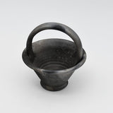 Saladier I Poterie noire Bisalhães I Artisanat portugais Pot en terre cuite noire de Bisalhães - 9cm