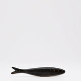 Sardine Décorative en Céramique avec Motifs Portugais Sardine en céramique naturaliste de Caldas da Rainha