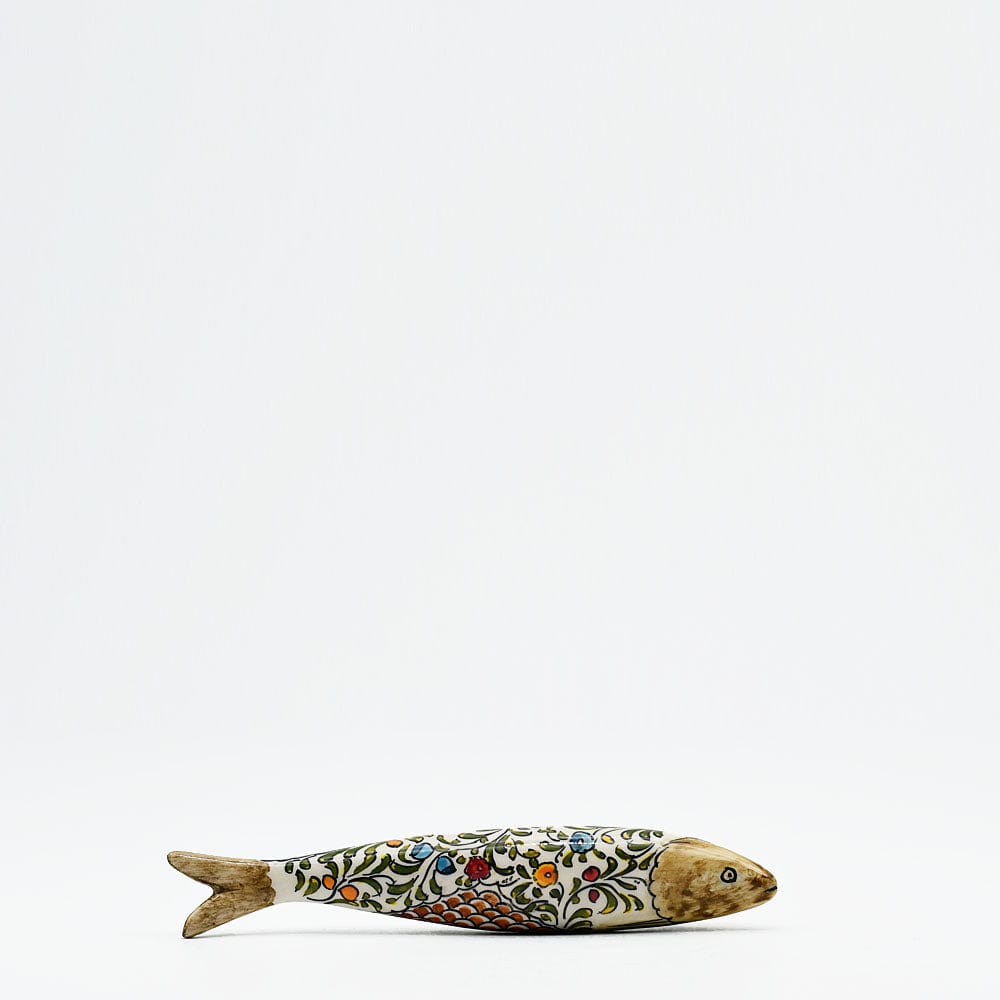 Sardine décorative en céramique de Coimbra 19x3cm