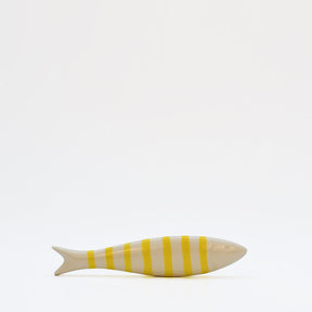 Sardine en céramique à poser jaune Sardine en céramique à poser - Jaune