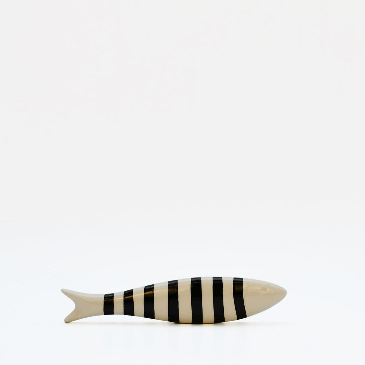 Sardine en céramique à poser noire Sardine en céramique à poser - Noire