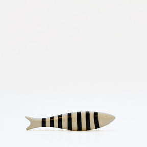 Sardine en céramique à poser noire Sardine en céramique à poser - Noire