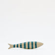 Sardine en céramique à poser turquoise Sardine en céramique à poser - Turquoise