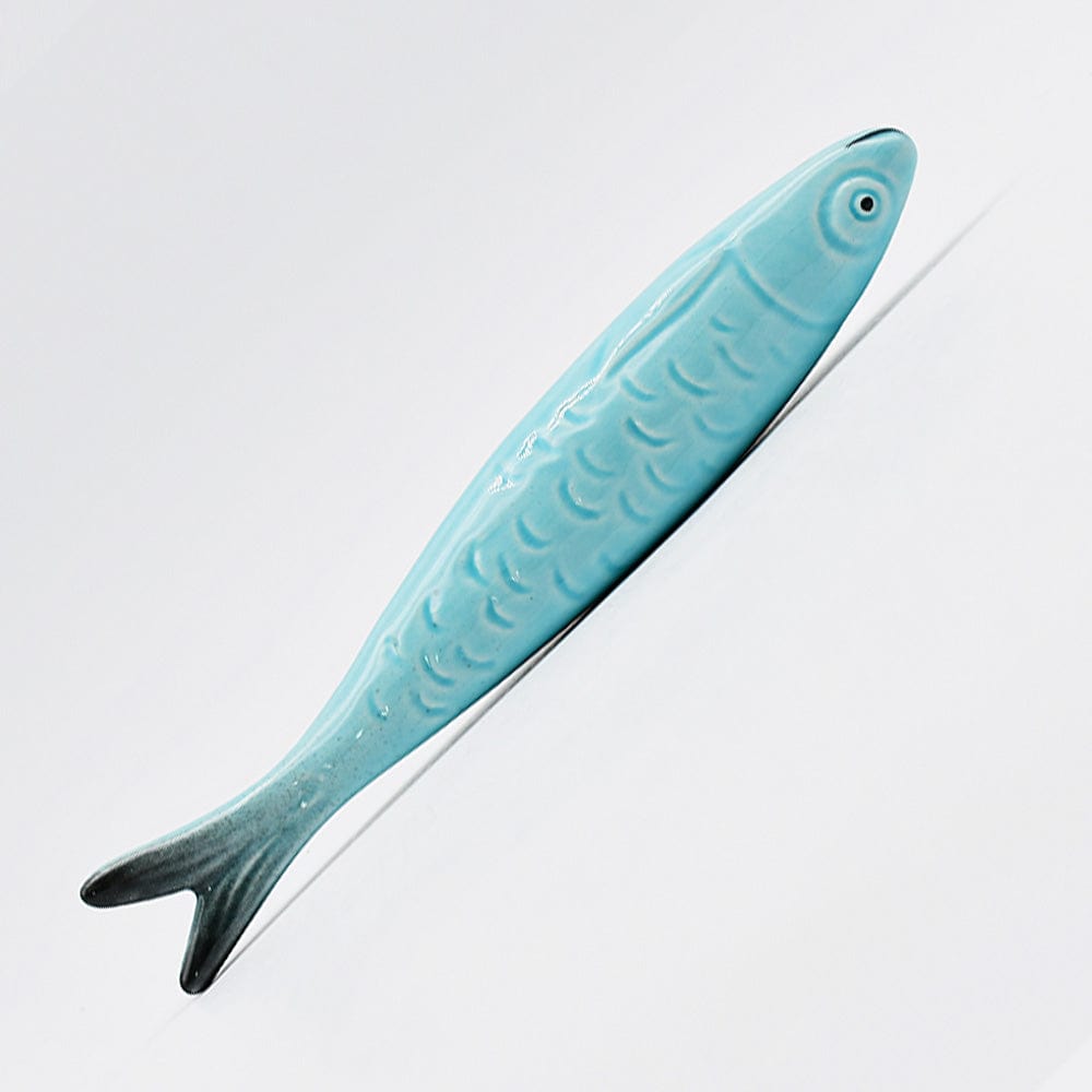 Sardine en céramique de Caldas da Rainha I Décoration murale  Sardine en céramique de Caldas da Rainha - Turquoise Turquoise