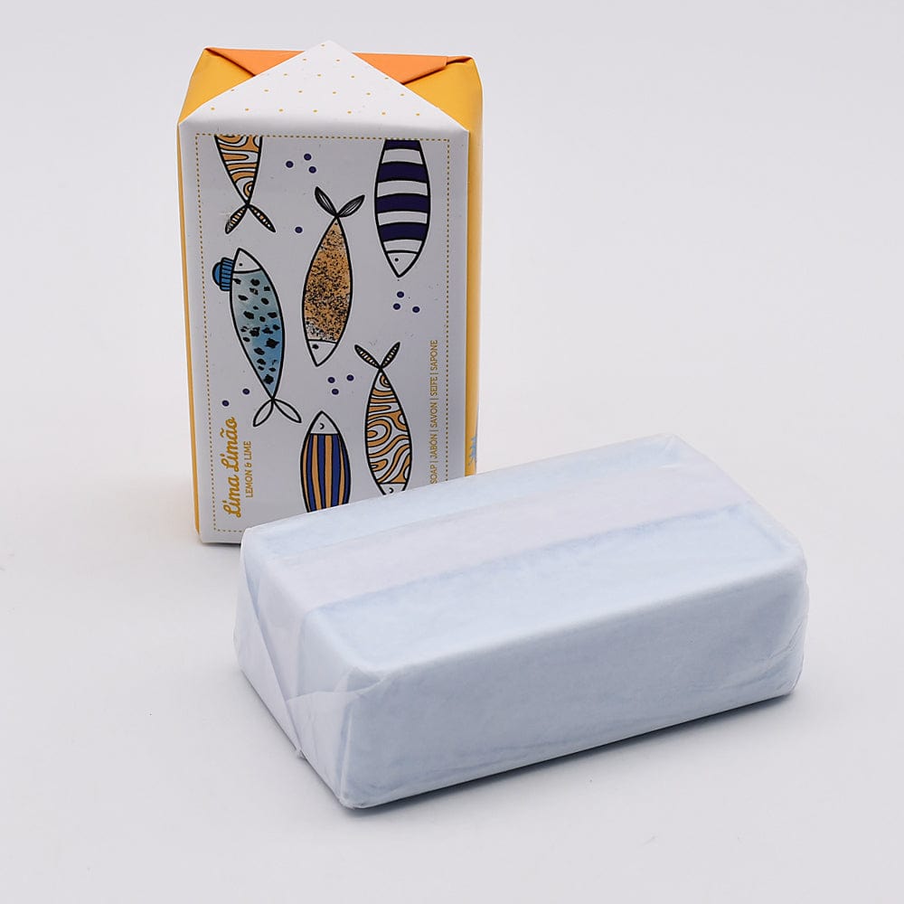 Savon aromatique Ribeira do Porto I Savon pour homme Savon "Sardinhas" - Citron