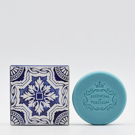 Savon portugais au parfum d'orchidée I Produit artisanal du Portugal Savon "Azulejos"