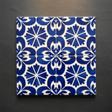 Sous-verre azulejo pour une table inspirée par le Portugal Sous-verre Azulejo 11cm