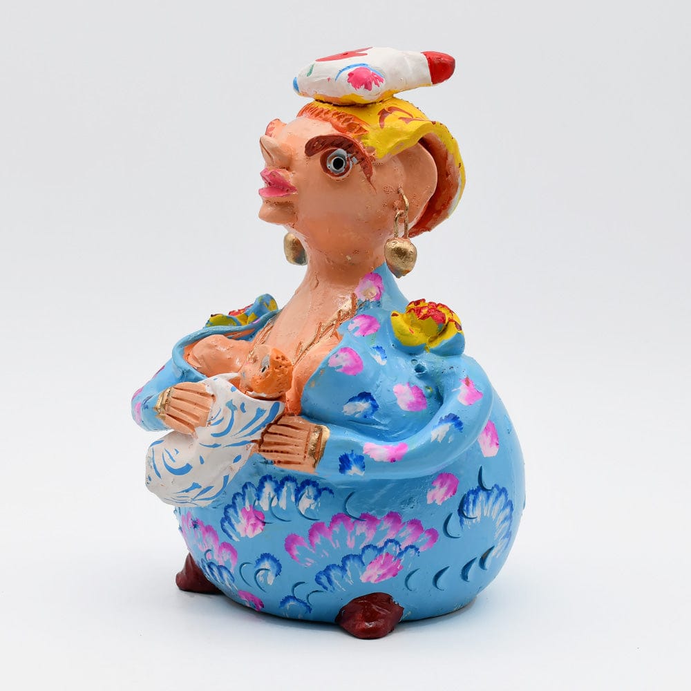 Statuette Boneca Minhota I Julia Cota artiste portugaise Boneca Barriguda 20cm  - Júlia Côta