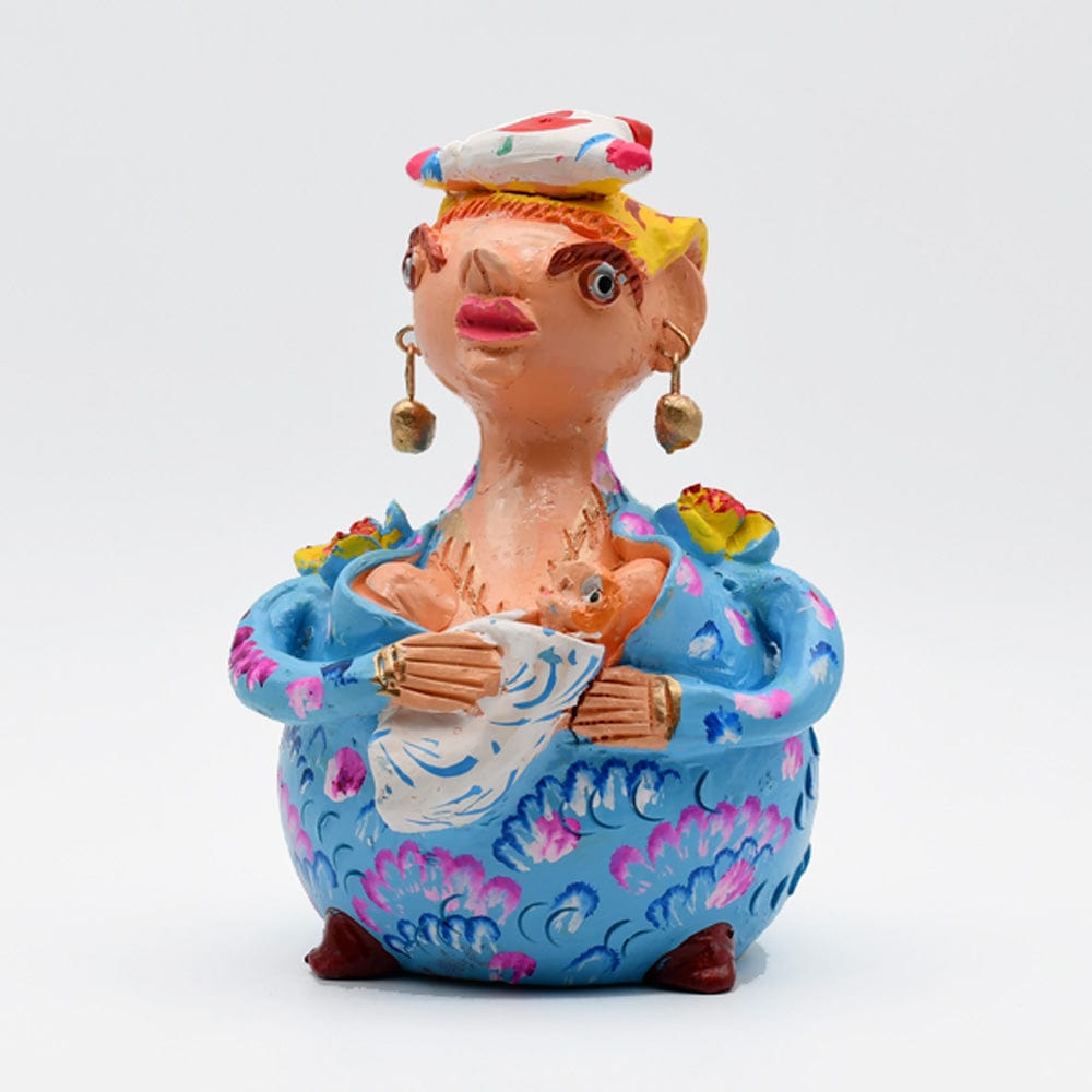 Statuette Boneca Minhota I Julia Cota artiste portugaise Boneca Barriguda 20cm  - Júlia Côta