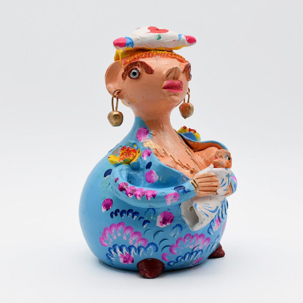 Statuette Boneca Minhota I Julia Cota artiste portugaise Boneca Barriguda 20cm  - Júlia Côta