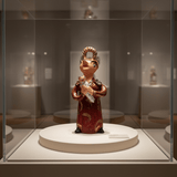 Statuette de Saint Antoine en terre cuite par Julia Cota São Antonio 25cm - Jùlia Côta