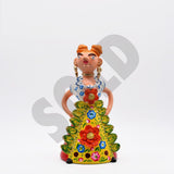 Statuette en terre cuite Boneca Minhota I Art naïf portugais Boneca Minhota 30cm - Prazeres Côta
