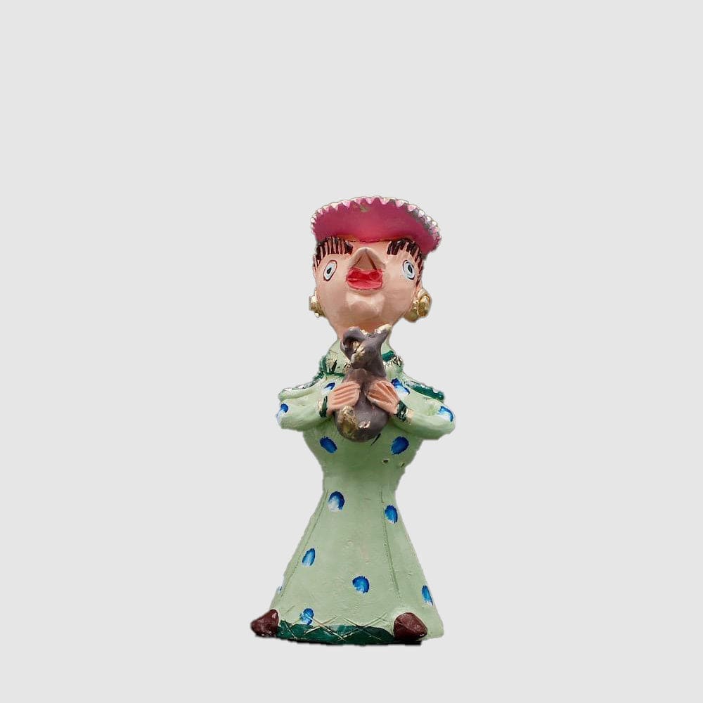 Statuette portugaise en terre cuite Boneca Minhota 20 cm - Júlia Côta