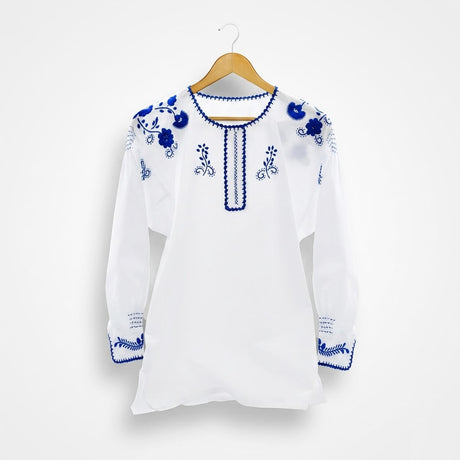 T-shirt homme blanc marqué Sonhos Tee-shirt