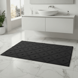 Tapis de salle de bains portugais Noir I 100x50cm Tapis de salle de bain 100x50 - Noir