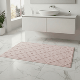 Tapis de salle de bains portugais Rose I 100x50cm Tapis de salle de bain 100x50 - Rose