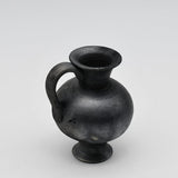 Tasse en Poterie noire de Bisalhães I Artisanat portugais Pot en terre cuite noire de Bisalhães - 9cm