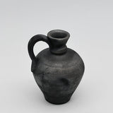 Tasse en Poterie noire de Bisalhães I Artisanat portugais Pot en terre cuite noire de Bisalhães - 9cm