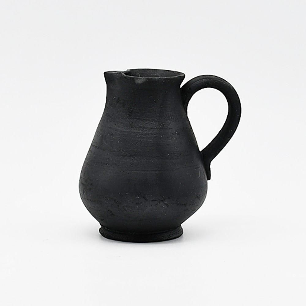 Tasse en Poterie noire de Bisalhães I Artisanat portugais Pot en terre cuite noire de Bisalhães - 9cm