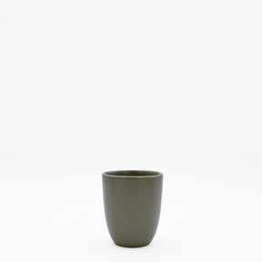 Tasse espresso en grès verte 7cl – Tasse café artisanale portugaise Tasse à espresso - Vert