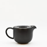 Théière en grès noir mat 50cl avec diffuseur Théière en grès “Pacifica" - Anthracite