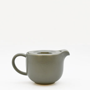 Théière en grès vert mat 50cl avec diffuseur Théière en grès “Pacifica" - Artichaud