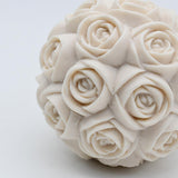 Ange décoratif parfumé Blanc I Déco du Portugal Bouquet de roses décoratif parfumé