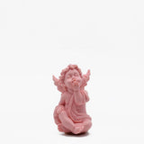 Ange décoratif parfumé en cire I Produit portugais Ange décoratif parfumé - Rose