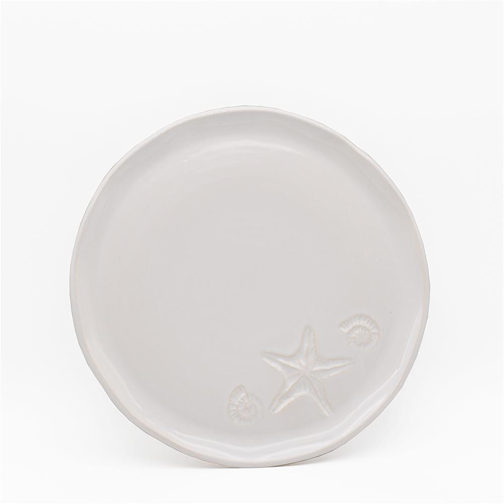 Estrela do mar I White Plate - 27cm