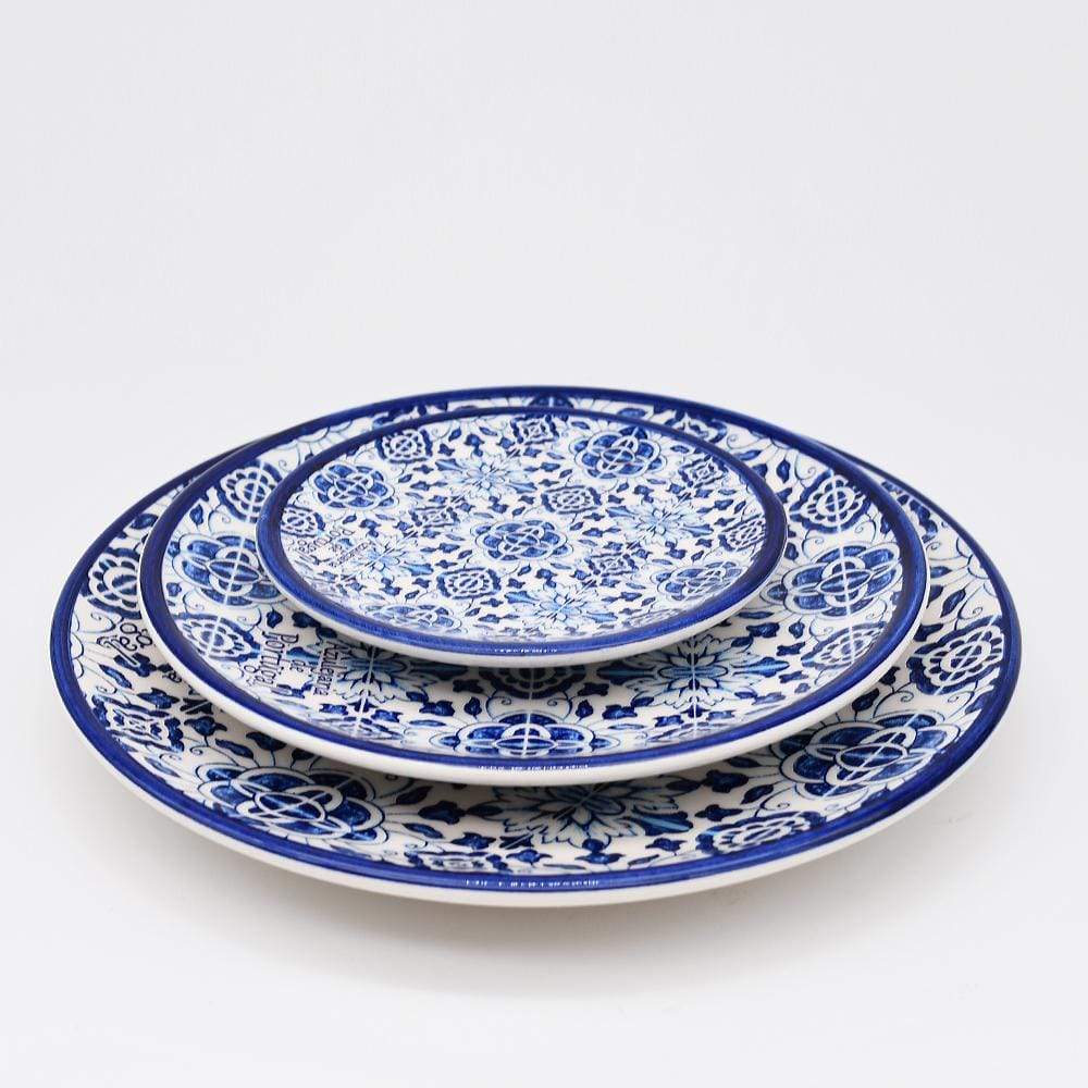 Tradicional I Ceramic plate - Blue - 16cm