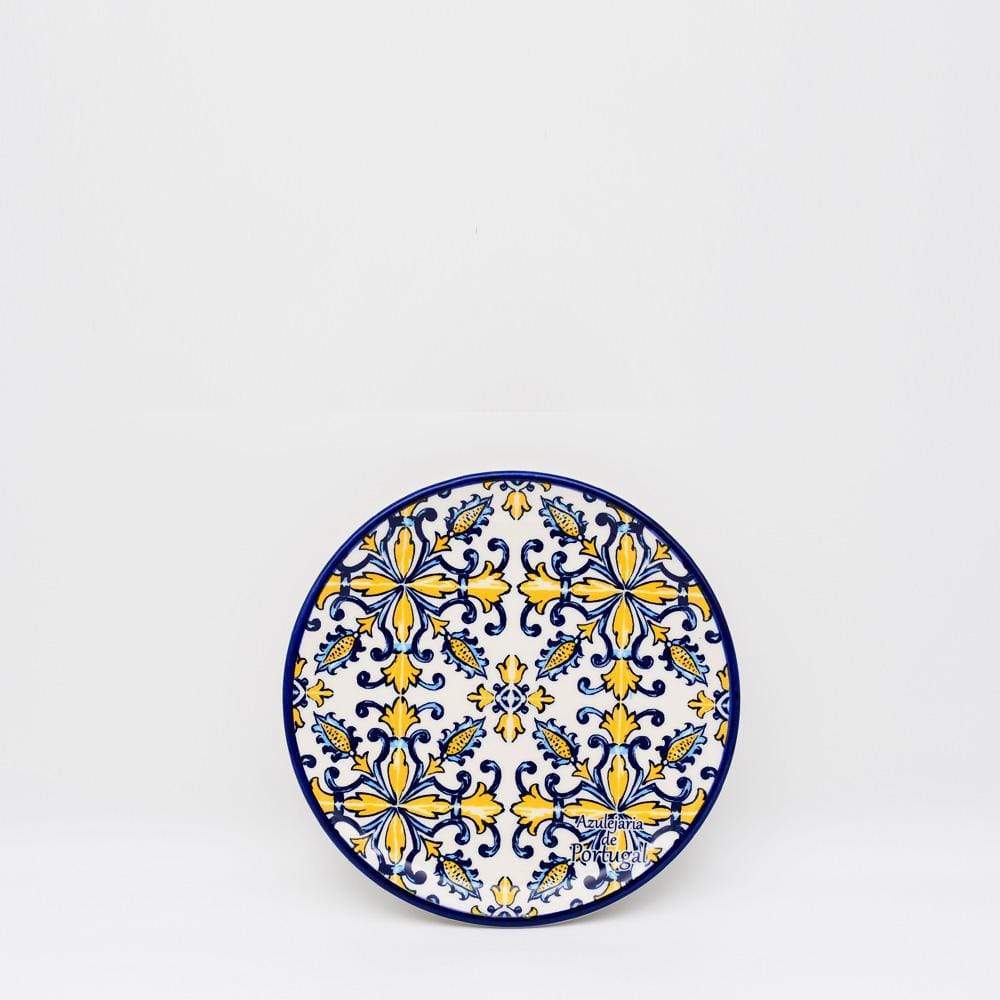 Tradicional I Ceramic plate - Yellow - 16cm