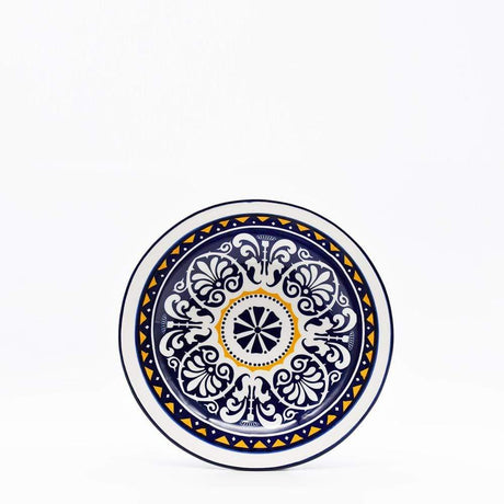 Assiette en céramique traditionnelle du Portugal 20cm Assiette en céramique "Tradicional" - 20 cm