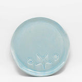 Estrela do mar I Turquoise blue Plate - 27cm