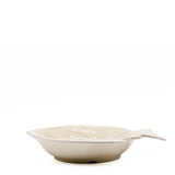 Assiette en forme de poisson I Vaisselle artisanale du Portugal Assiette creuse en forme de Poisson 25 cm - Blanche