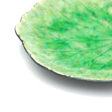 Assiette en grés "Alchemille" - Vert d'eau