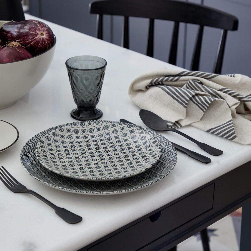 Assiette en grès portugaise I Vente en ligne Assiette en grés - 21 cm