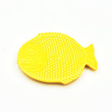 Dourada I Yellow ceramic plate