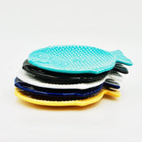Dourada I Turquoise-blue ceramic plate