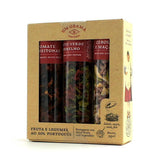 Tubes of dehydrated Tomatoes, Onions and Peppers