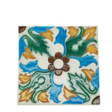 Spanish-Moorish Azulejo 14x14cm