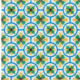 Spanish-Moorish Azulejo 5.5x5.5''