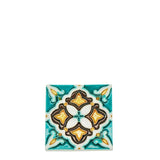 Spanish-Moorish Azulejo 8.5x8.5 cm
