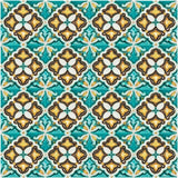 Spanish-Moorish Azulejo 8.5x8.5 cm