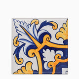 Azulejo Padrao I Azulejo portugais artisanal 14 cm Azulejo Padrão 14x14cm