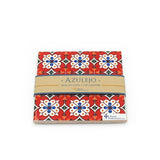 Azulejo I Ceramic and Cork Coaster 4 patterns - 11cm