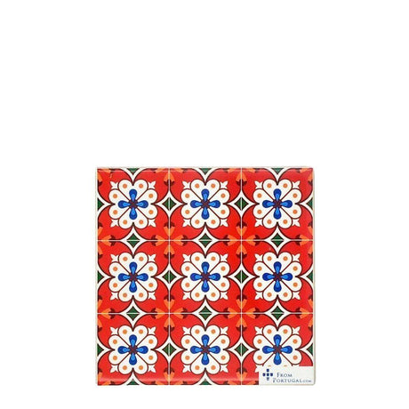 Dessous de verre Azulejo 4 motifs - 11cm