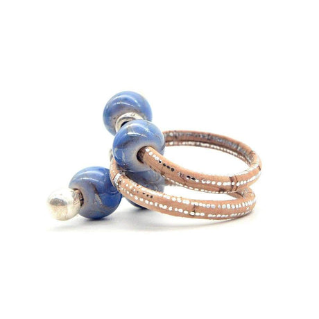 Cork ring I  Blue
