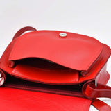 Besace en tissu du Minho I Produit de l'artisanat du Portugal Sac bandoulière en cuir rouge